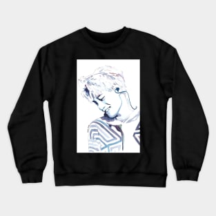 EXO Kai Watercolour Design by NiamhYoungArt Crewneck Sweatshirt